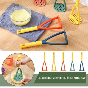 Gepresstes Kartoffelpüree-Artefakt