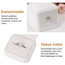 Laden Sie das Bild in den Galerie-Viewer, Pu-Leder-Ring-Geschenkbox