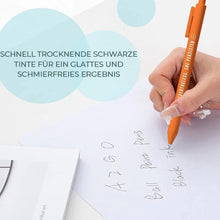 Laden Sie das Bild in den Galerie-Viewer, Soft Touch Bunte Mädchen Power Kugelschreiber (5 Stück )