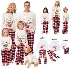 Laden Sie das Bild in den Galerie-Viewer, Weihnachtspyjama für Familie – Familien-Weihnachtspyjama, passende Sets