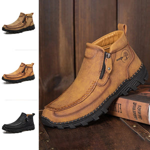 Weiche Atmungsaktive Werkzeugstiefel mit Reißverschluss für Herren