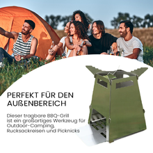 Laden Sie das Bild in den Galerie-Viewer, Camping-Holzofen