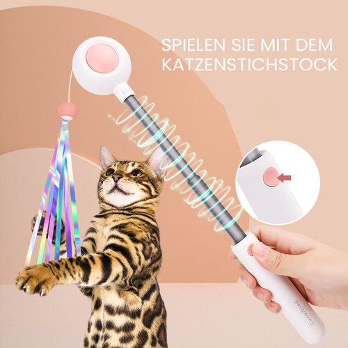 Einziehbarer lustiger Infrarotstab für Katzen