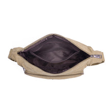 Laden Sie das Bild in den Galerie-Viewer, Lässige waschbare Umhängetasche aus Segeltuch mit großem Fassungsvermögen