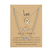 Laden Sie das Bild in den Galerie-Viewer, Sternzeichen Drei-Schicht-Halskette