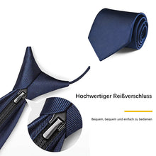 Laden Sie das Bild in den Galerie-Viewer, Einfache und bequeme Krawatte mit Reißverschluss