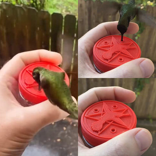 Mini handgeführter Futterspender für Kolibris