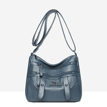 Laden Sie das Bild in den Galerie-Viewer, Neue Umhängetasche mit großem Fassungsvermögen aus weichem Leder