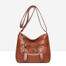 Laden Sie das Bild in den Galerie-Viewer, Neue Umhängetasche mit großem Fassungsvermögen aus weichem Leder