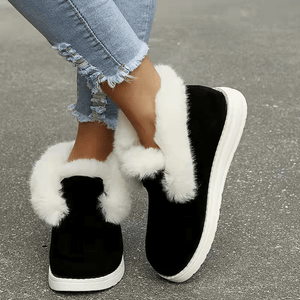Rutschfeste Low-Top-Stiefel mit weicher Sohle und Plüsch