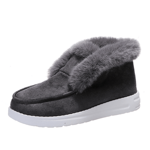 Rutschfeste Low-Top-Stiefel mit weicher Sohle und Plüsch