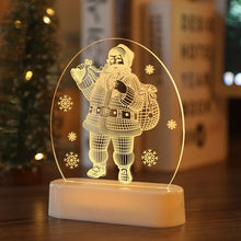 Laden Sie das Bild in den Galerie-Viewer, Weihnachtsdekorative Nachtlichter