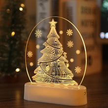Laden Sie das Bild in den Galerie-Viewer, Weihnachtsdekorative Nachtlichter