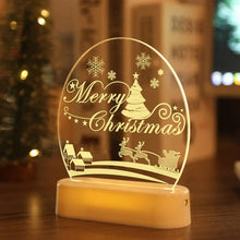 Laden Sie das Bild in den Galerie-Viewer, Weihnachtsdekorative Nachtlichter