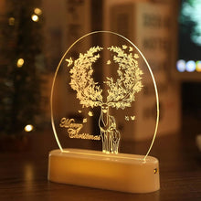 Laden Sie das Bild in den Galerie-Viewer, Weihnachtsdekorative Nachtlichter