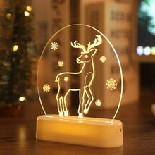 Laden Sie das Bild in den Galerie-Viewer, Weihnachtsdekorative Nachtlichter