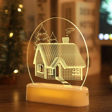 Laden Sie das Bild in den Galerie-Viewer, Weihnachtsdekorative Nachtlichter
