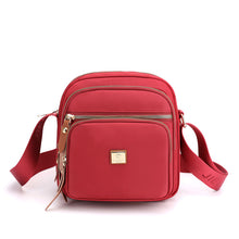 Laden Sie das Bild in den Galerie-Viewer, Lässige leichte Umhängetasche mit mehreren Taschen für Damen