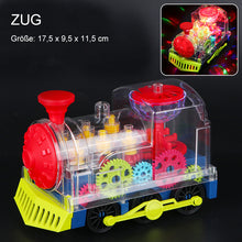 Laden Sie das Bild in den Galerie-Viewer, Elektrisches Glühendes Gangauto-Spielzeug