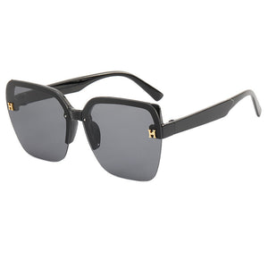 Rechteckige Mode-Sonnenbrille