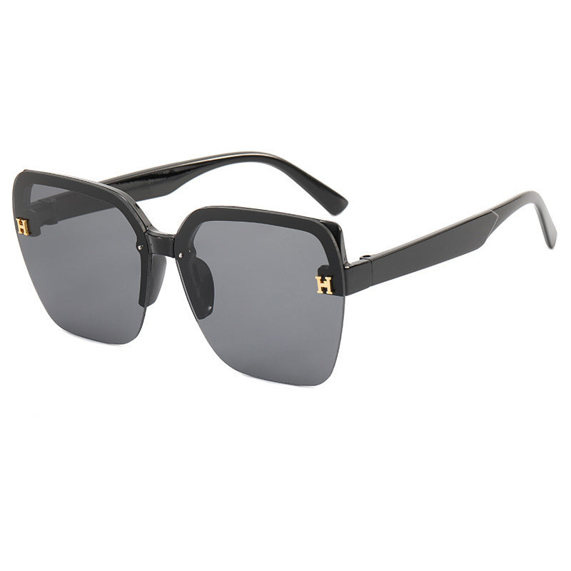 Rechteckige Mode-Sonnenbrille