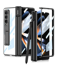 Laden Sie das Bild in den Galerie-Viewer, Samsung faltbare Handyhülle mit integrierter Folie