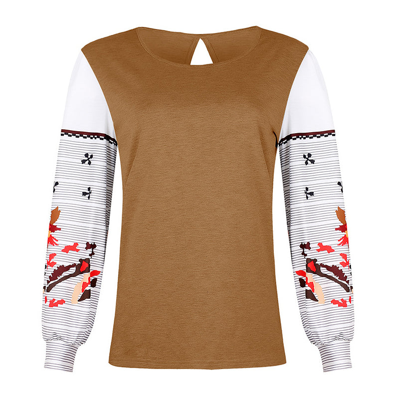 Langärmliges Bedrucktes Sweatshirt