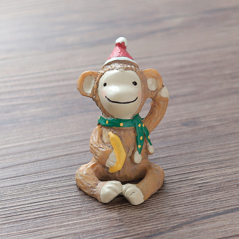 Harz Kleintier und Puppe Ornament