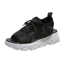 Laden Sie das Bild in den Galerie-Viewer, Atmungsaktive Mesh-Sandalen mit weicher Sohle