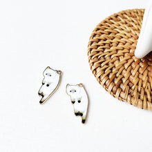 Laden Sie das Bild in den Galerie-Viewer, Karikatur Kätzchen Ohrringe