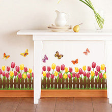 Laden Sie das Bild in den Galerie-Viewer, Natürliche 3D-Blumen-Wanddekoration aus grünem Gras