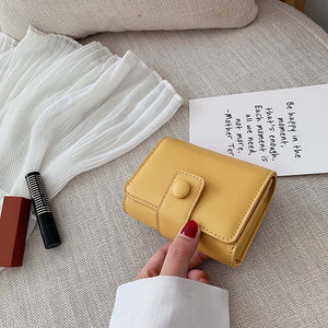 Mini Kosmetiktasche aus Leder