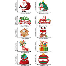 Laden Sie das Bild in den Galerie-Viewer, Weihnachten Tür Widget Charms(10Stück)