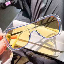 Laden Sie das Bild in den Galerie-Viewer, Einteilige Sonnenbrille mit großem Rahmen