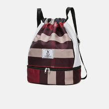 Laden Sie das Bild in den Galerie-Viewer, Leichter wasserdichter lässiger Rucksack zur Nass- und Trockentrennung