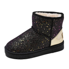 Laden Sie das Bild in den Galerie-Viewer, Pailletten-Schneestiefel für Damen