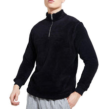 Laden Sie das Bild in den Galerie-Viewer, Langarm-Sweatshirt aus Plüsch für Herren