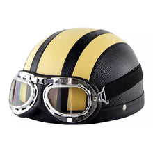 Laden Sie das Bild in den Galerie-Viewer, Motorradhelm mit Schutzbrille