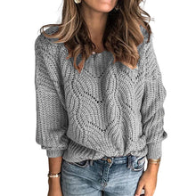 Laden Sie das Bild in den Galerie-Viewer, Weicher Pullover mit Rundhalsausschnitt