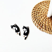 Laden Sie das Bild in den Galerie-Viewer, Karikatur Kätzchen Ohrringe