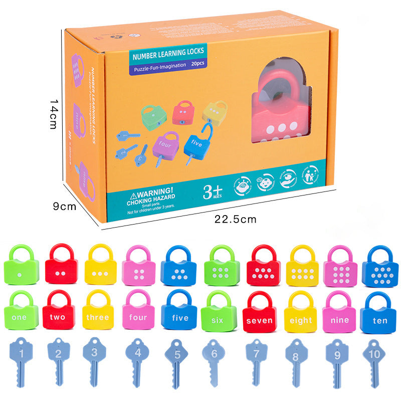 Montessori Lock Game Spielzeug