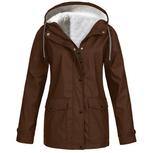 2022 Neue Herbst- und Winter-Plus-Fleecejacke für Damen