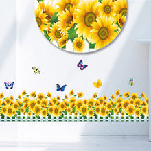 Laden Sie das Bild in den Galerie-Viewer, Natürliche 3D-Blumen-Wanddekoration aus grünem Gras