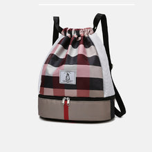 Laden Sie das Bild in den Galerie-Viewer, Leichter wasserdichter lässiger Rucksack zur Nass- und Trockentrennung