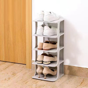 Mehrschichtiges Schuhregal