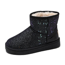 Laden Sie das Bild in den Galerie-Viewer, Pailletten-Schneestiefel für Damen