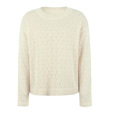 Laden Sie das Bild in den Galerie-Viewer, Sexy Einfarbiger Strickpullover