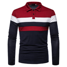 Laden Sie das Bild in den Galerie-Viewer, Kontrast-Poloshirt für Herren