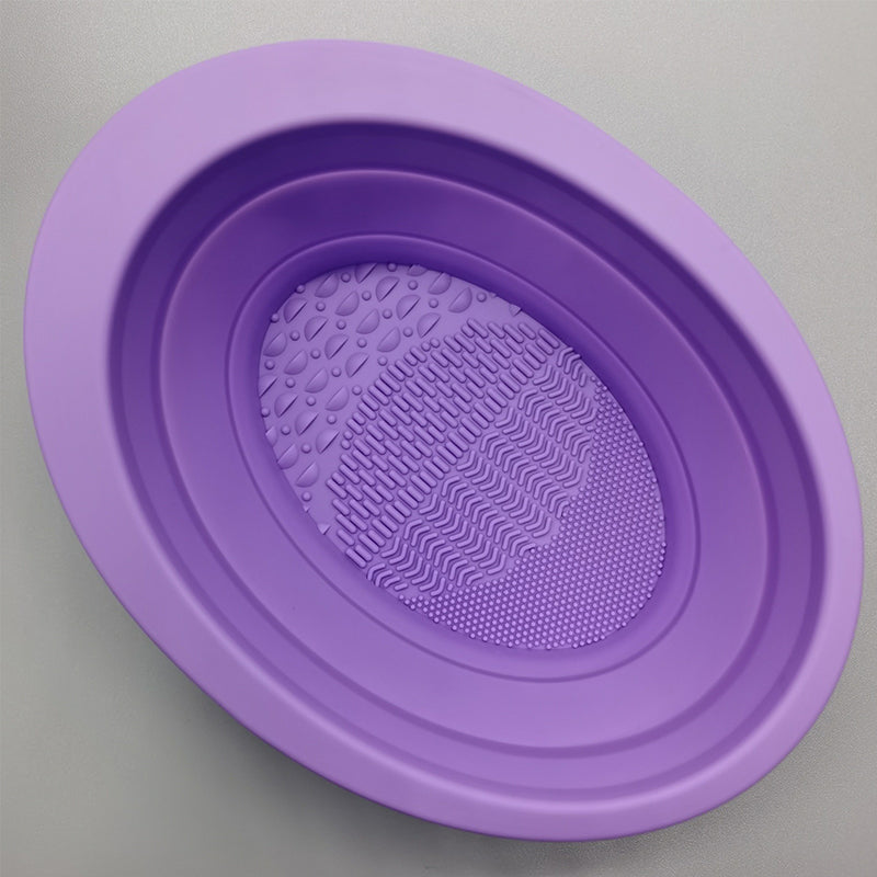 Reinigungsschale für Make-up-Pinsel aus Silikon