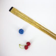 Laden Sie das Bild in den Galerie-Viewer, Bunte Golddrahtperücke